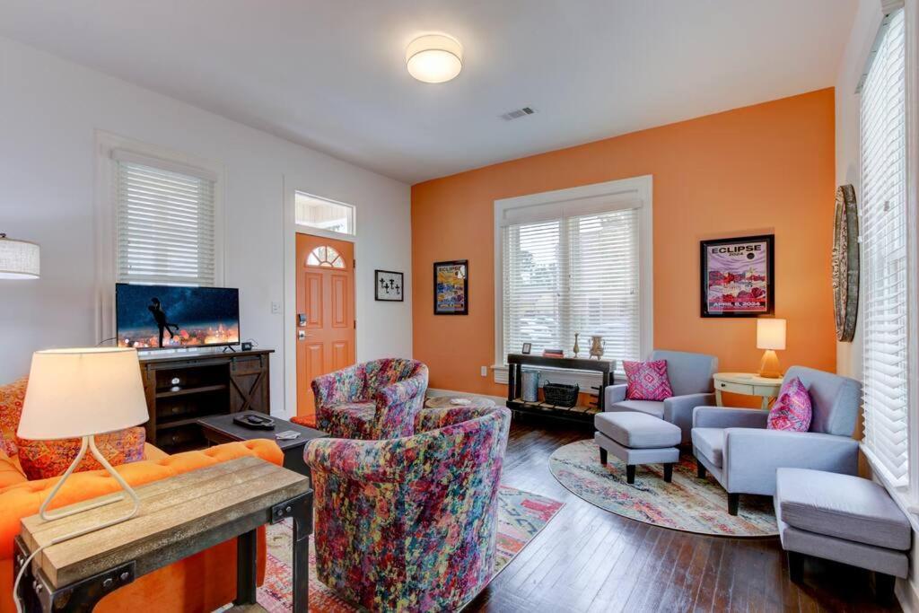 Clementine Bungalow Downtown Hot Springs Villa Bagian luar foto